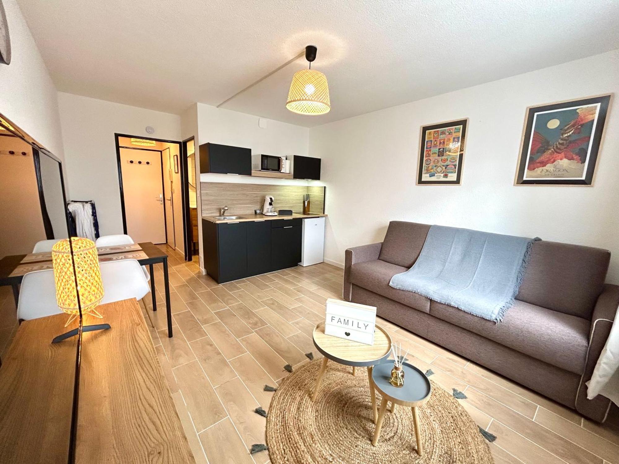 Studio Calais La Plage Zewnętrze zdjęcie